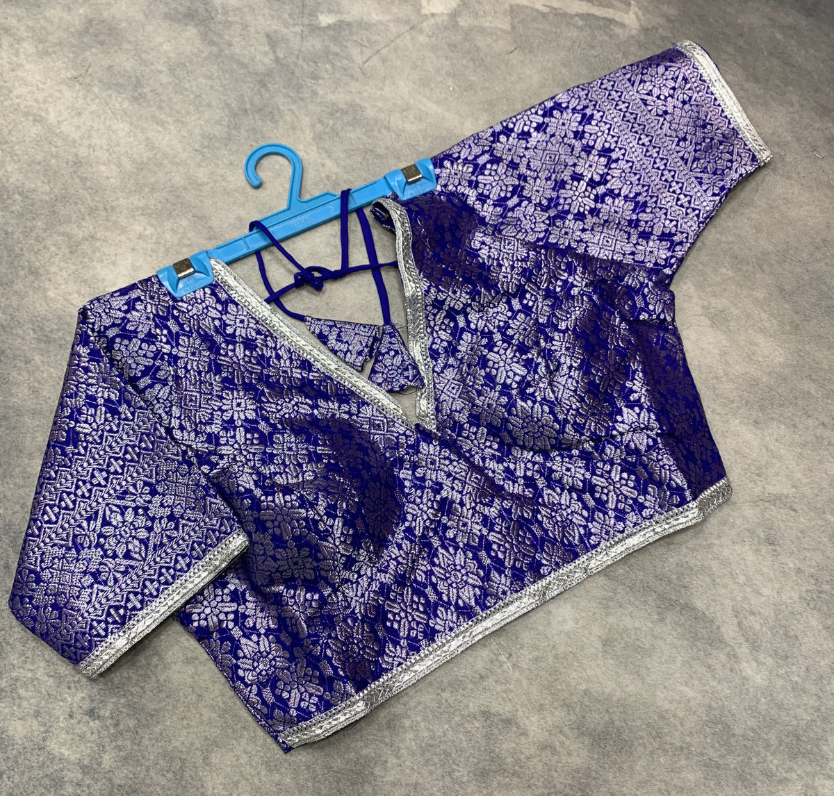Ready-to-Wear Brocade Blouse - Free Size