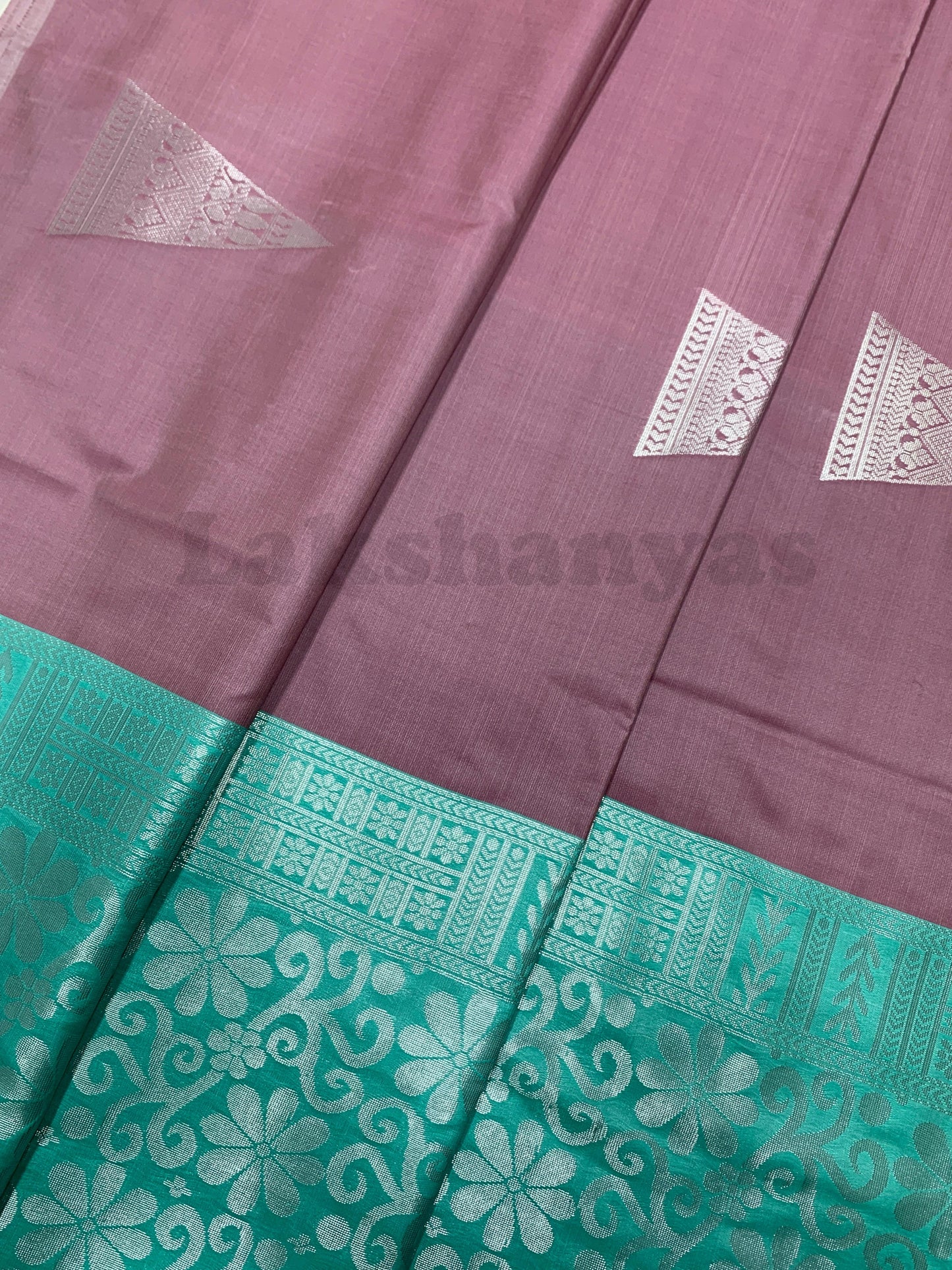Onion Pink Soft Silk Saree