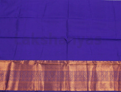 Pink Semi Silk Saree with Lavender Border