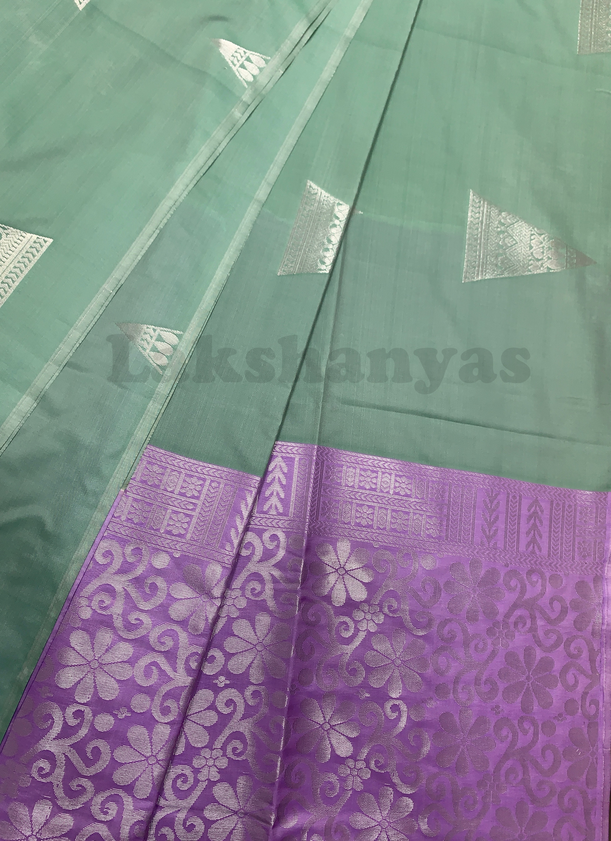 Emerald Green Soft Silk Saree