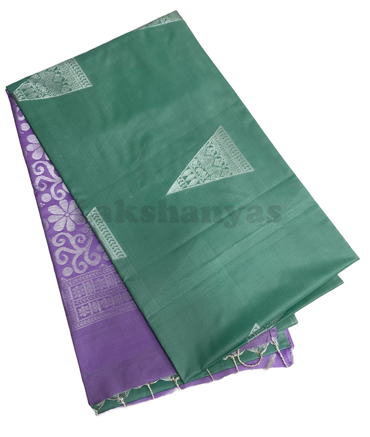 Emerald Green Soft Silk Saree