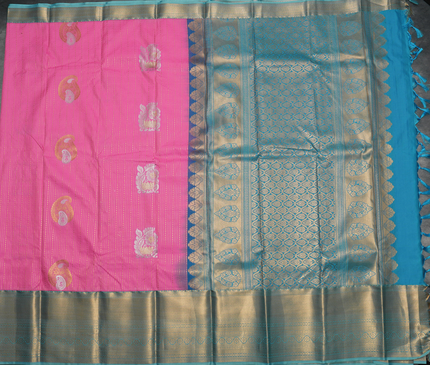 Rose Semi Silk Saree