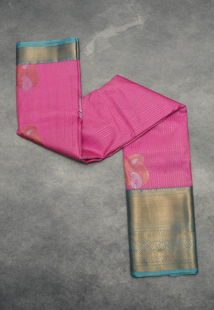 Rose Semi Silk Saree